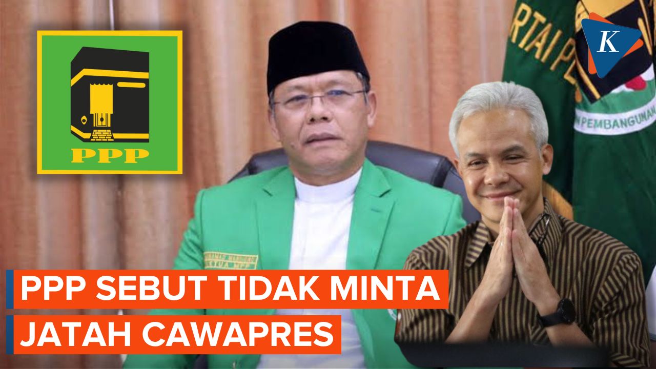 PPP Sebut Tulus Dukung Ganjar, Tidak Ngotot Minta Jatah Cawapres