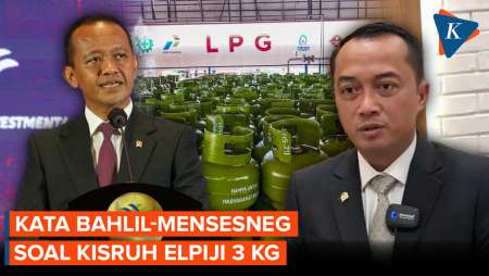 Kata Bahlil dan Mensesneg soal Pengecer Dilarang Jual Elpiji 3 Kg