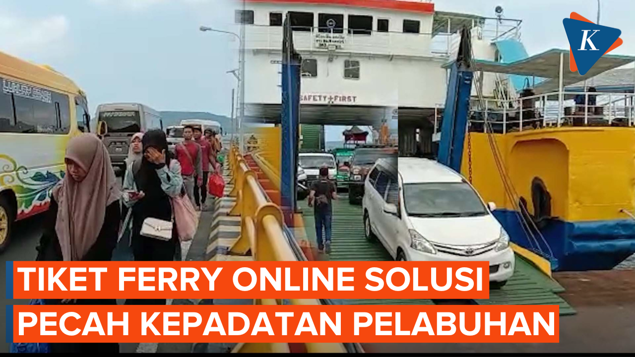 Suasana Terkini Pelabuhan Ketapang Jelang Puncak Arus Mudik