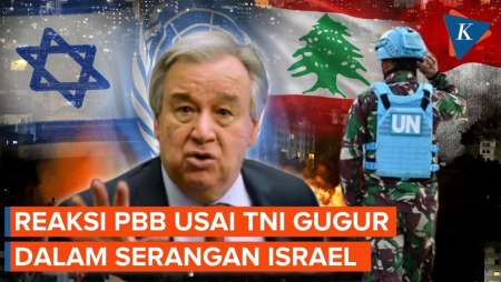 PBB Kecam Serangan Israel Di Lebanon Yang Tewaskan TNI, Begini Duka Guterres