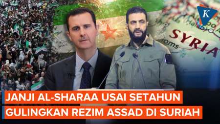 Janji Manis Al-Sharaa Setelah Setahun Gulingkan Rezim Assad Di Suriah