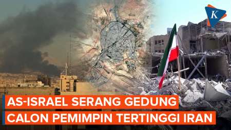 Israel-AS Serang Gedung Calon Pemimpin Tertinggi Iran Di Qom