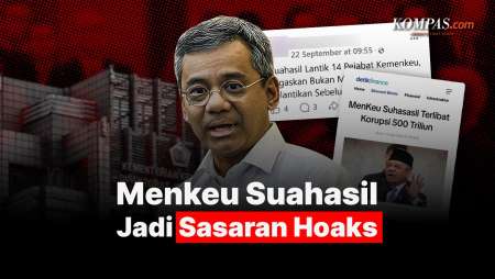Menkeu Suahasil Jadi Sasaran Hoaks