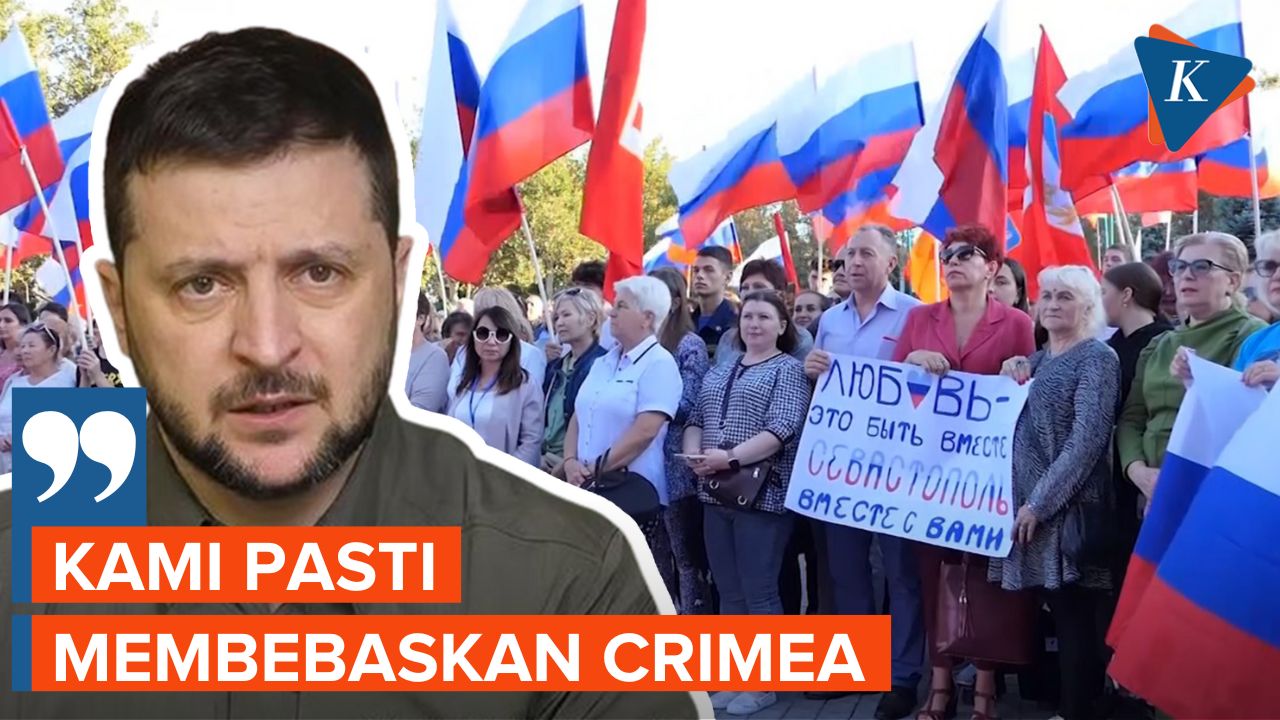 Zelensky Berjanji Akan Bebaskan Crimea dari Cengkeraman Rusia