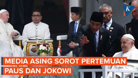 Kata Media Asing soal Pertemuan Paus Fransiskus dan Jokowi di Indonesia