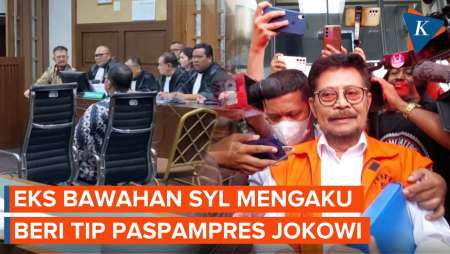 Mantan Anak Buah SYL Mengaku Beri Tip untuk Anggota Paspampres Jokowi