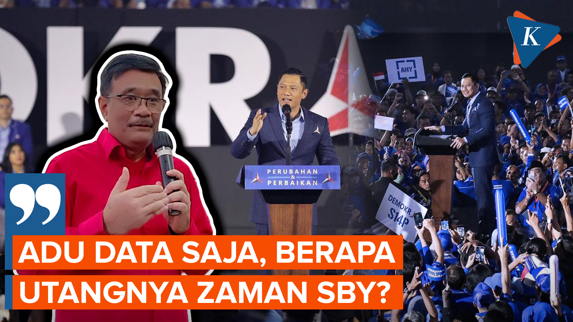 Respons PDI-P soal Pidato AHY yang Kritik Jokowi