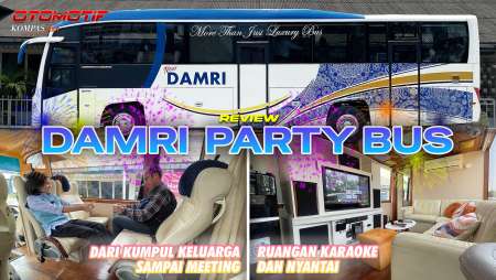 Bus Party DAMRI | Perjalanan Bus Lebih Seru dan Mewah | REVIEW