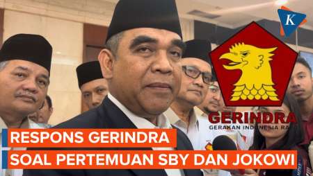 Respons Gerindra soal Pertemuan Jokowi dan SBY