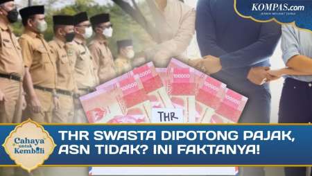 Benarkah THR Karyawan Swasta Dipotong Pajak tapi ASN Tidak? Ini Penjelasan DJP