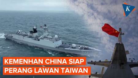 Kemenhan China: 'Kemerdekaan Taiwan' Berarti Perang