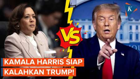 Joe Biden Mundur, Kamala Harris Siap Kalahkan Trump di Pilpres AS!