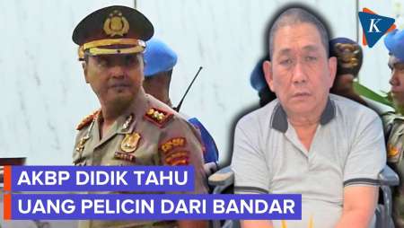 Bareskrim: Uang Dari Ko Erwin Ke AKBP Didik Sebagai Pelicin Bisnis Narkoba 