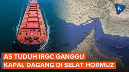 Memanas! AS Sebut IRGC Ganggu Kapal Tanker Amerika Usai Tembak Jatuh Drone Iran