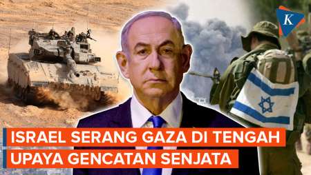 Israel Terus Gempur Gaza Saat Mediator Dorong Kesepakatan Gencatan Senjata