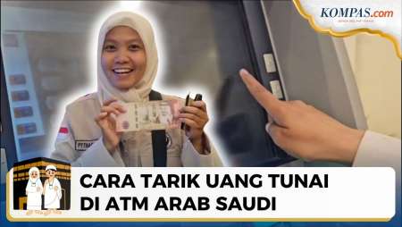 Cara Tarik Uang Tunai di ATM Arab Saudi Dengan Kartu dari Indonesia, Jemaah Haji Wajib Tau