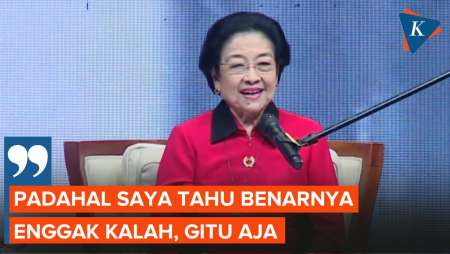 Megawati Singgung Kekalahannya dalam Pilpres 2004