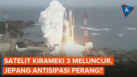 Jepang Luncurkan Satelit Pertahanan Kirameki 3, Antisipasi Perang?