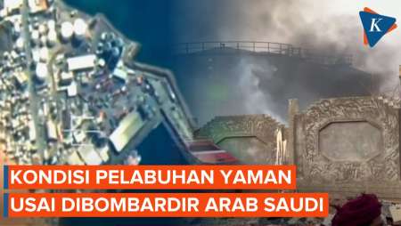 Situasi Terkini Pelabuhan Mukalla Yaman Setelah Digempur Arab Saudi
