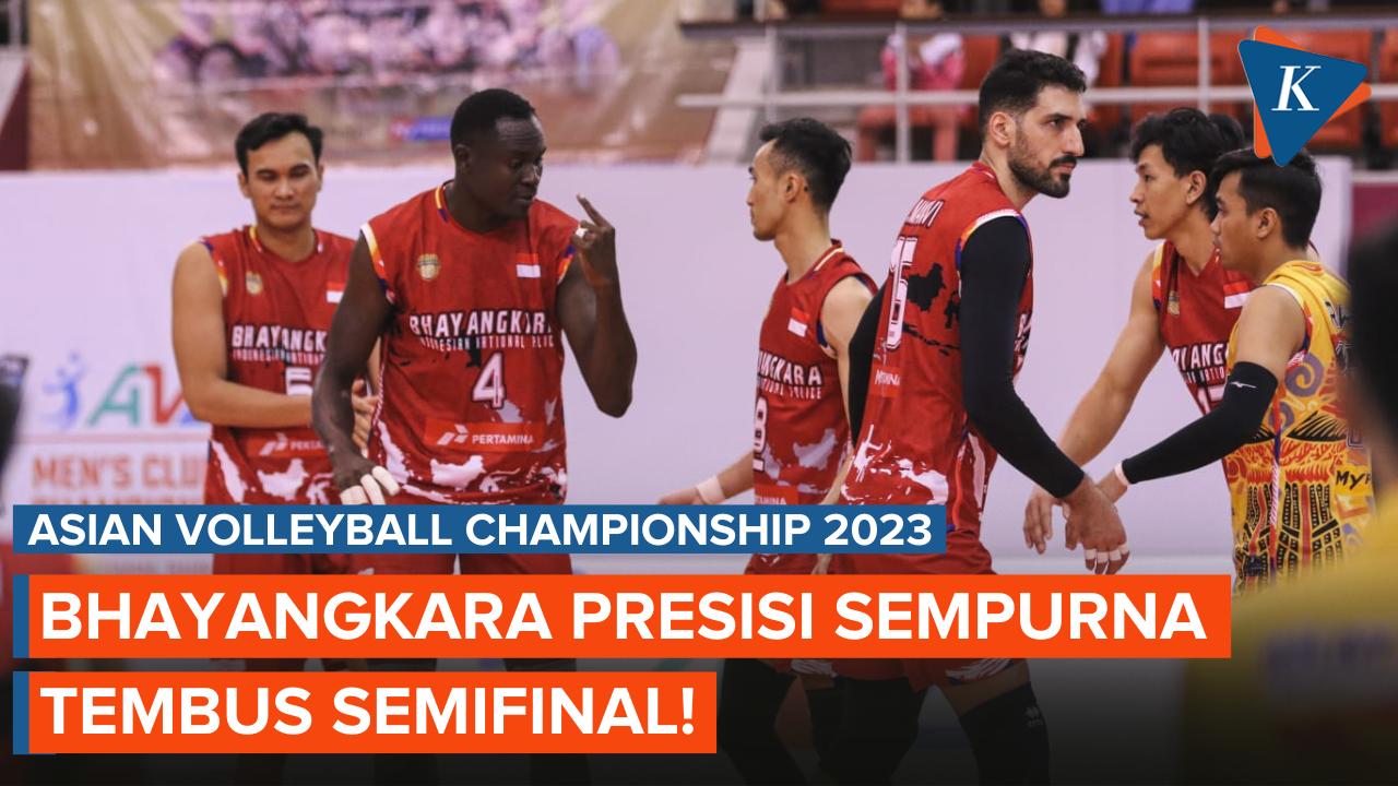 Jakarta Bhayangkara Presisi Tembus Semifinal Asian Volleyball Championship 2023!