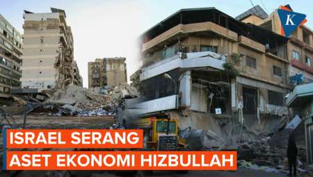 Militer Israel Serang Bangunan di Beirut Diduga Aset Ekonomi Hizbullah