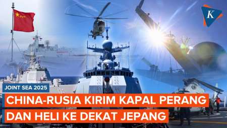 China-Rusia Kirim Pasukan ke Dekat Jepang, Kapal Perang dan Helikopter Dikerahkan
