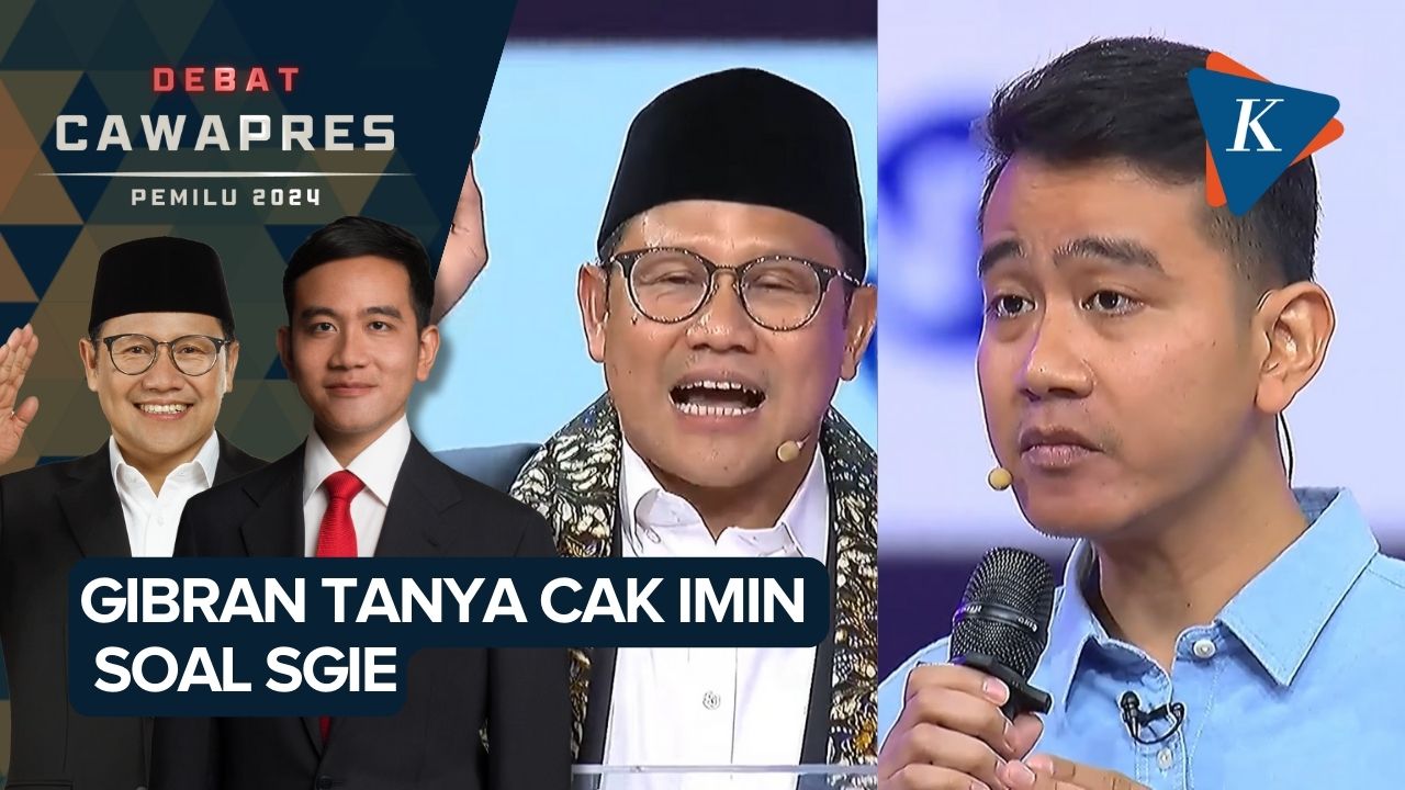 [FULL] Debat Cawapres: Gibran Tanya ke Cak Imin Langkah Menaikkan Peringkat Indonesia di SGIE