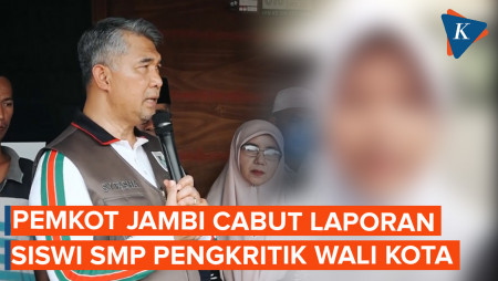 3 Alasan Pemkot Jambi Cabut Laporan Siswi SMP Pengkritik Wali Kota