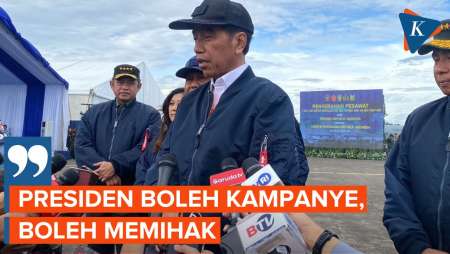 Jokowi: Presiden Boleh Kampanye dan Berpihak dalam Pemilu