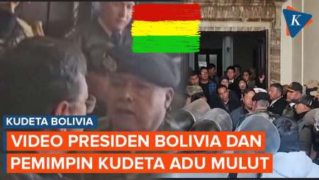 Video Presiden Bolivia Adu Mulut dengan Panglima Militer yang Pimpin Kudeta tapi Gagal
