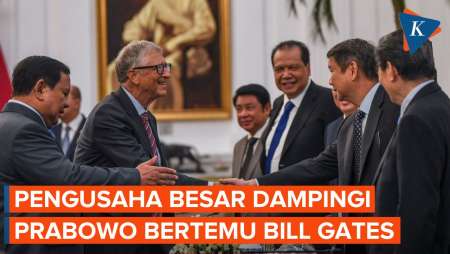 Pengusaha Besar Dampingi Prabowo Bertemu Bill Gates, Haji Isam sampai Tommy Winata