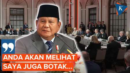 Forum Bisnis Di Washington Pecah Tawa, Prabowo Ungkap “Rahasia” Pecinya