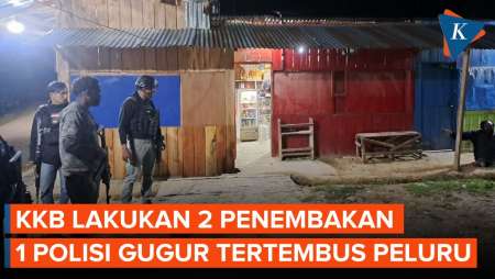 KKB Bikin Onar Lagi! Tembak 1 Polisi hingga Meninggal dan 1 Warga Terluka