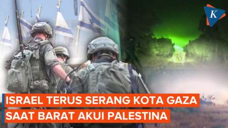 Israel Perluas Serangan di Kota Gaza Saat Barat Ramai-ramai Akui Negara Palestina