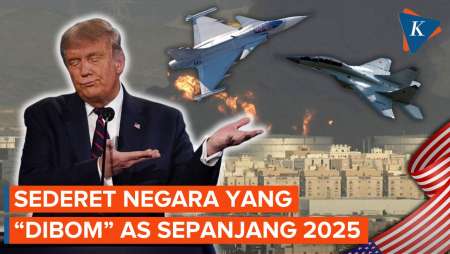 Venezuela Sasaran Baru, Berapa Banyak Negara Yang "Dibom" Trump Sepanjang 2025?