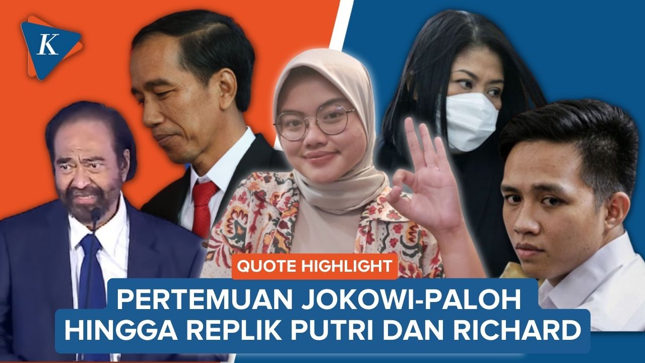 Diamnya Jokowi soal Surya Paloh hingga Jaksa Tolak Pleidoi Richard 