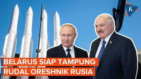 Belarus Siap Tampung Rudal Oreshnik Rusia