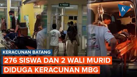 276 Siswa Di Batang Diduga Keracunan MBG, Wakil Bupati: Dari TK, SD, SMP, SMA