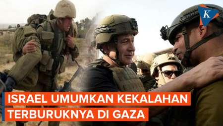 Israel Umumkan Kekalahan Terburuk di Gaza