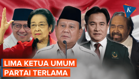 Lima Ketua Umum Partai Politik Terlama, Siapa Saja?