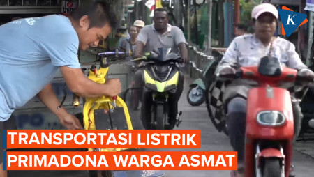 Kabupaten Asmat, Papua Selatan Masuki Era Kendaraan Listrik Sejak 2007…