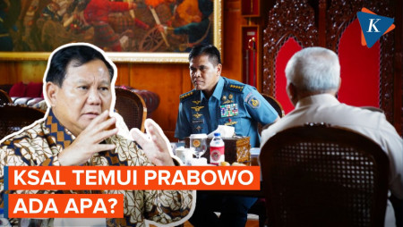 KSAL Temui Prabowo di Kantor Kemhan, Ada Apa?