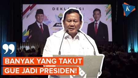 Prabowo Blak-blakan Ungkap Pihak yang Takut jika Dirinya Jadi Presiden