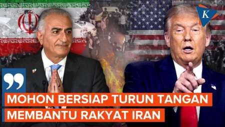 Putra Mahkota Mohon Trump Turun Tangan Dalam Demo Iran