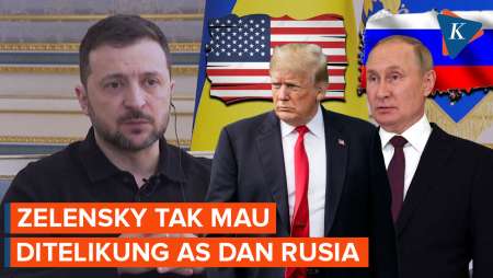 Zelensky Tak Mau Ditelikung Trump dan Putin dalam Perundingan Damai Perang