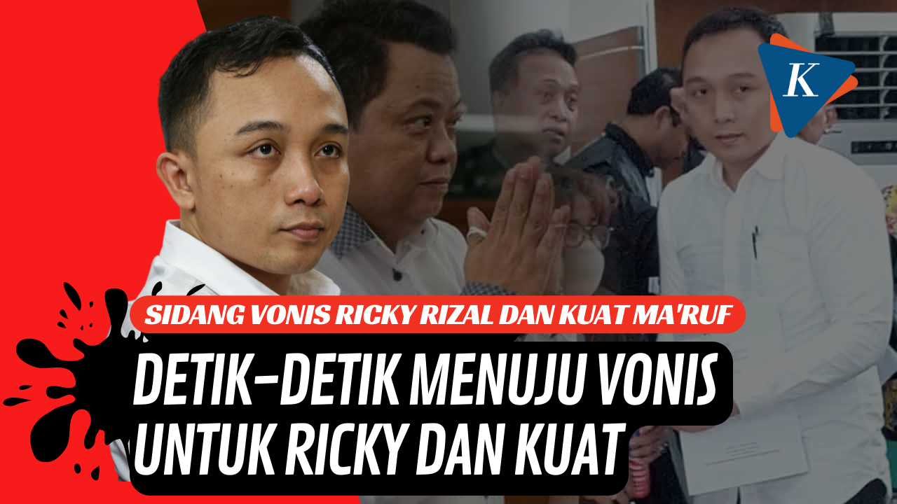 Kuat Ma'ruf dan Ricky Rizal Hadapi Sidang Vonis Hari Ini