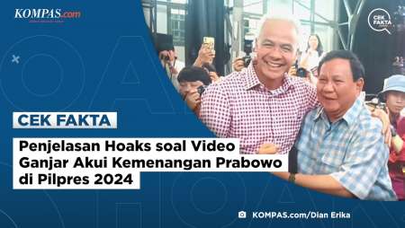 Penjelasan Hoaks soal Video Ganjar Akui Kemenangan Prabowo di Pilpres 2024