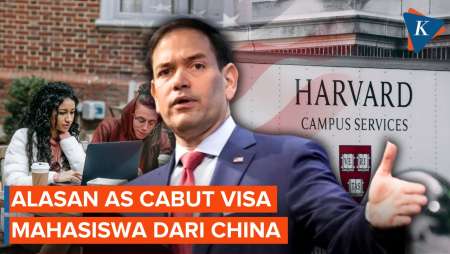 AS Cabut Visa Mahasiswa China, Takut Teknologi dan Rahasia Negara Dicuri