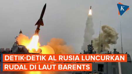 Rusia "Panaskan" Mesin Tempur Di Laut Barents, Kerahkan Jet Bomber Dan Tembakkan Rudal