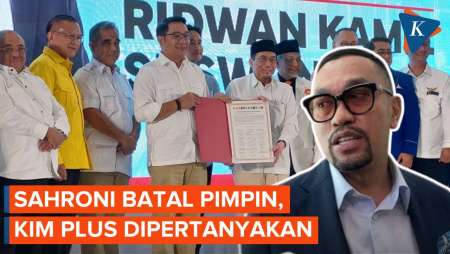 Solidaritas KIM Plus Dipertanyakan Usai Sahroni Batal Jadi Ketua Timses RK-Suswono